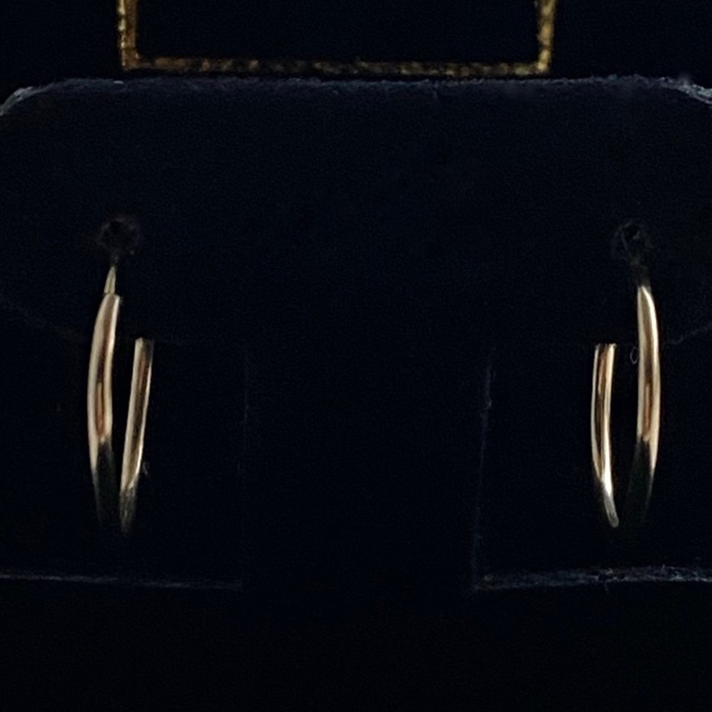 Ana Luisa- Solid 14K Gold Small Hoop Earrings